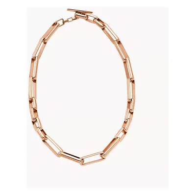 Fossil Outlet Kette Archival Core Essentials Edelstahl roségoldfarben - Roségoldfarben