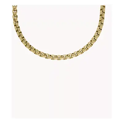 Fossil Kette Ellis Core Chains Edelstahl goldfarben - Goldfarben