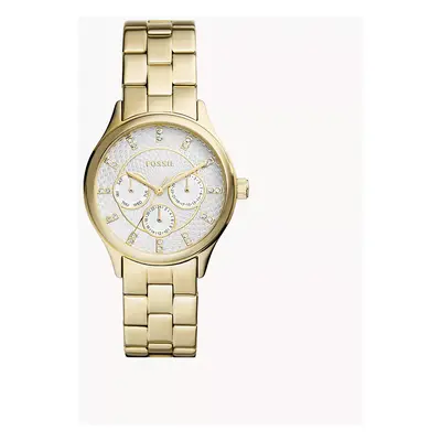 Fossil Outlet Uhr Modern Sophisticate Multifunktionswerk Edelstahl goldfarben