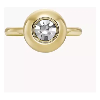 Fossil Statement-Ring Bright Baubles Metall goldfarben - Goldfarben