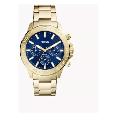 Fossil Outlet Uhr Bannon Multifunktionswerk Edelstahl goldfarben