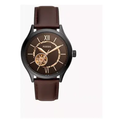 Fossil Outlet Uhr Fenmore Automatikwerk Leder braun