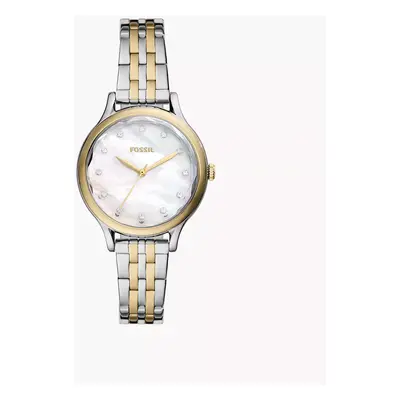 Fossil Outlet Uhr Laney 3-Zeiger-Werk Edelstahl Bicolor