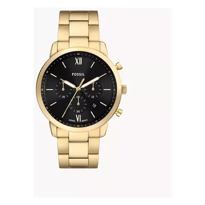 Fossil Uhr Neutra Chronograph Edelstahl goldfarben