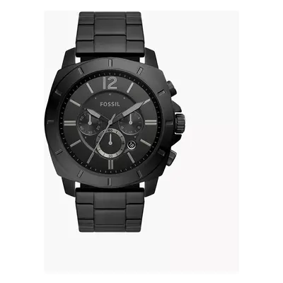 Fossil Outlet Uhr Chronograph Privateer Edelstahl schwarz