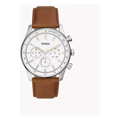 Fossil Outlet Uhr Sullivan Multifunktionswerk Leder mittelbraun