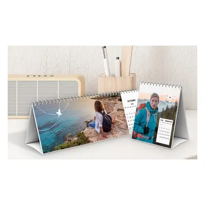 3x groß Querformat x cm: Foto-Tischkalender (Versandkosten nicht inklusive)