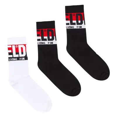 Diesel - Socken im Dreierpack mit Logo-Bündchen - Strümpfe - Herren - Bunt