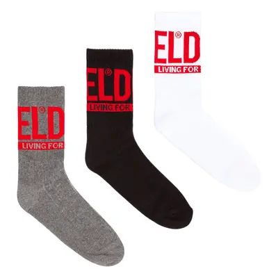 Diesel - Socken im Dreierpack mit Diesel-Logo - Strümpfe - Herren - Bunt