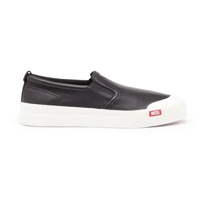 Diesel - S-Athos Slip On-Verschlusslose Sneakers aus einfarbigem Leder - Sneakers - Herren - Sch