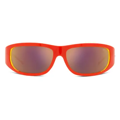 Diesel - Wraparound-Stil Brille - Sonnenbrille - Unisex - Orange