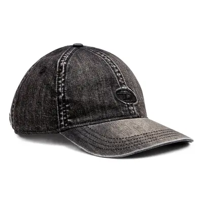 Diesel - Leichtes schwarzes Cap aus Stretch-Denim - Hüte - Herren - Schwarz