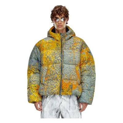 Diesel - Pufferjacke mit Acid Rain-Effekt - Winterjacken - Herren - Bunt