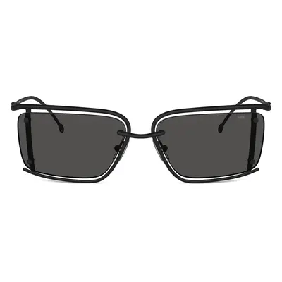 Diesel - Rechteckiges Modell Brille - Sonnenbrille - Unisex - Schwarz