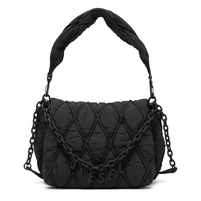 Diesel - Schultertasche aus gestepptem Nylon - Schultertaschen - Damen - Schwarz