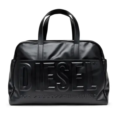 Diesel - Dsl 3D L-Duffle Bag mit Logo in extremer 3D-Optik - Reisetaschen - Herren - Schwarz