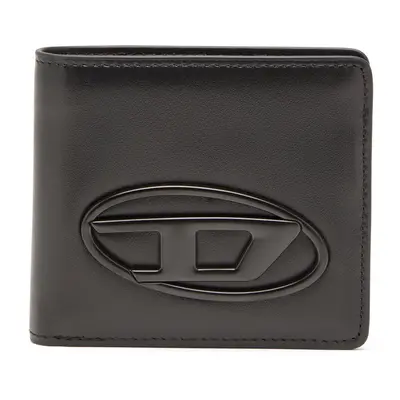 Diesel - Bifold-Portemonnaie aus gleder - Kleine Portemonnaies - Unisex - Schwarz