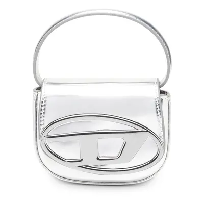 Diesel - 1DR-XS-S-Ikonische Mini-Tasche aus Leder in Spiegeloptik - Handtaschen - Damen - Silber