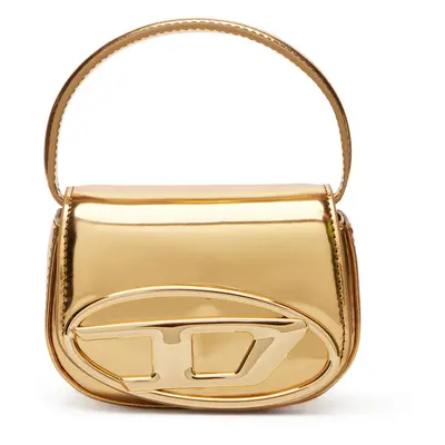 Diesel - 1DR-XS-S-Ikonische Mini-Tasche aus Leder in Spiegeloptik - Handtaschen - Damen - Gold