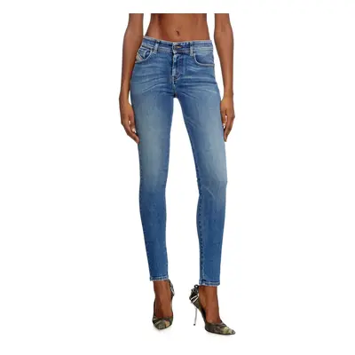 Diesel - Skinny Jeans - 2017 Slandy - Jeans - Damen - Blau