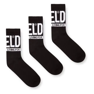 Diesel - Socken mit Diesel-Logo im Dreierpack - Strümpfe - Herren - Schwarz