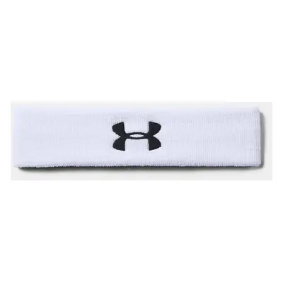 Herren Under Armour Performance Stirnband Weiß / Schwarz Einheitsgrösse