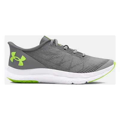 Grade School Under Armour Assert 10 Laufschuhe für Jungen Mod Grau / Castlerock / Morph Grün 36