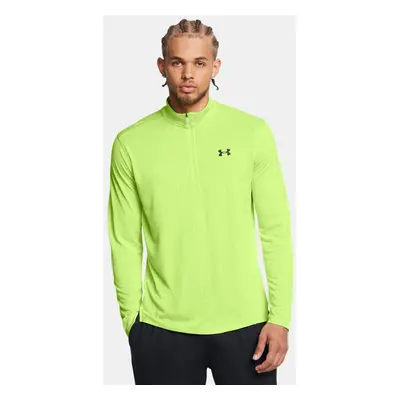 Under Armour Tech™ Vent Geotessa mit ½-Zip für Herren Morph Grün / Schwarz XL