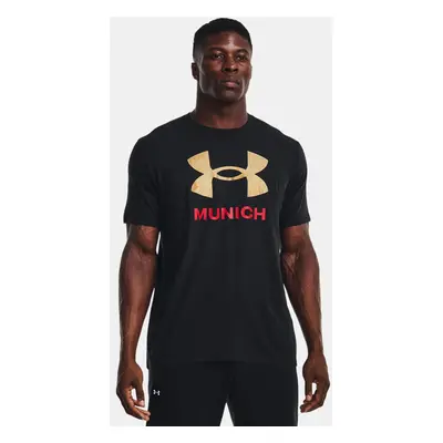 Under Armour Munich City T-Shirt für Herren Schwarz / Rot L