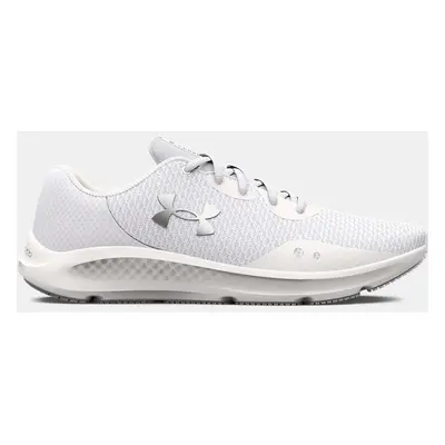 Under Armour Charged Pursuit 3 Herren-Laufschuhe Weiß / Weiß / Metallisch Silber 45.5