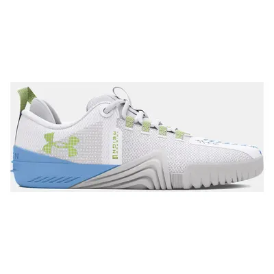 Under Armour Reign 6 Trainingsschuhe für Damen Weiß / Horizon Blau / Morph Grün 42