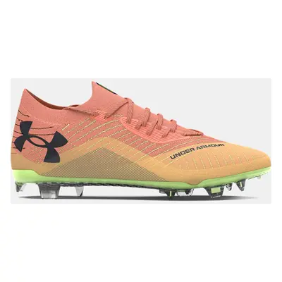 Under Armour Shadow Elite 2 Fester Boden Fußballschuhe für Herren Flare Orange / Morph Grün / Sc