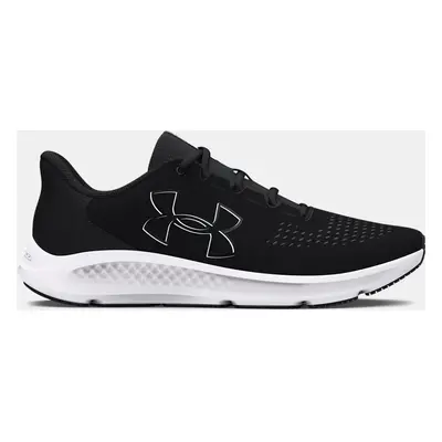 Under Armour Charged Pursuit 3 Big Logo Laufschuhe für Damen Schwarz / Schwarz / Weiß 38.5