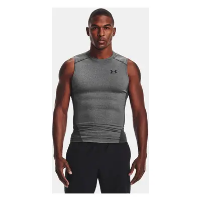 HeatGear® Ärmelloses Shirt für Herren Carbon Heather / Schwarz 3XL