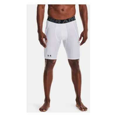 Herren HeatGear® Armour Long Shorts mit Tasche Weiß / Schwarz M