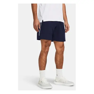 Under Armour Tech™ Shorts aus Webstoff mit Schriftzug für Herren Midnight Blaue Marine / Weiß L