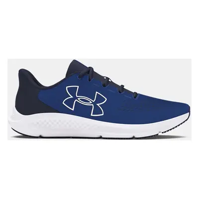 Under Armour Charged Pursuit 3 Big Logo Laufschuhe für Herren Tech Blau / Midnight Blaue Marine 