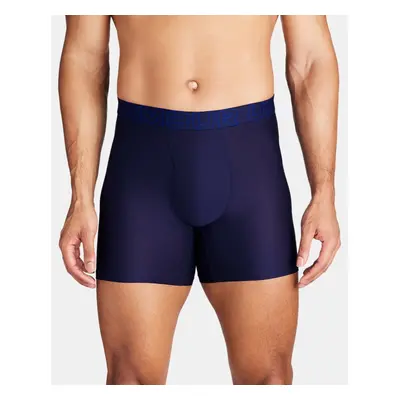 Under Armour Performance Cotton Boxerjock® 15 cm im 3er-Pack für Herren Midnight Blaue Marine / 