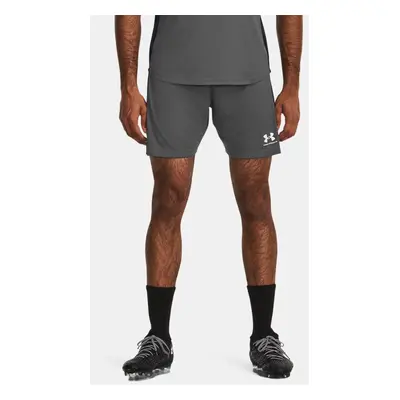 Shorts Under Armour Challenger Knit für Herren Castlerock / Weiß XXL