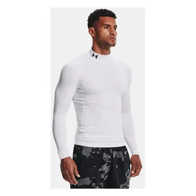 ColdGear®  Kompressionsshirt für Herren Weiß / Schwarz XXL