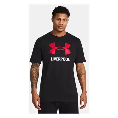 Under Armour Liverpool Kurzarm-Oberteil für Herren Schwarz / Rot M