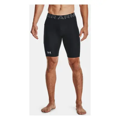 Herren HeatGear® Armour Long Shorts mit Tasche Schwarz / Weiß L