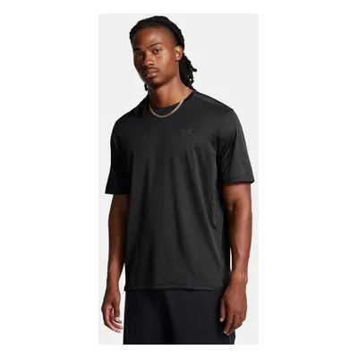 Under Armour Tech™ Vent Kurzarm-Oberteil für Herren Schwarz / Schwarz 3XL