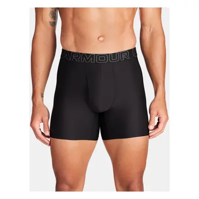 Under Armour Performance Cotton Boxerjock® 15 cm im 3er-Pack für Herren Schwarz / Schwarz / Cast