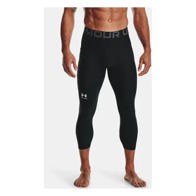 Herren HeatGear® ¾-Leggings Schwarz / Weiß L
