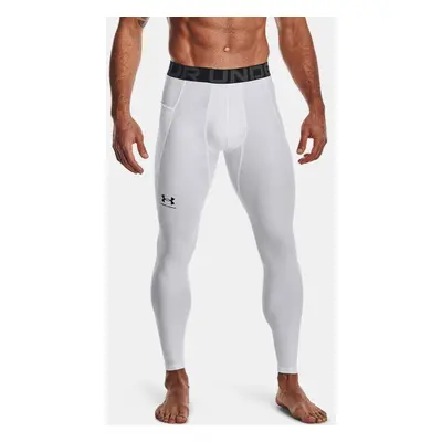 HeatGear® Leggings für Herren Weiß / Schwarz M