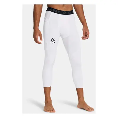 Curry Brand ¾-Leggings für Herren Weiß / Schwarz / Weiß XXL