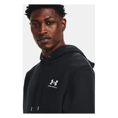 Under Armour Icon Fleece-Hoodie für Herren Schwarz / Weiß XS