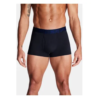 Under Armour Performance Cotton Boxerjock® 8 cm im 3er-Pack für Männer Midnight Blaue Marine Ful