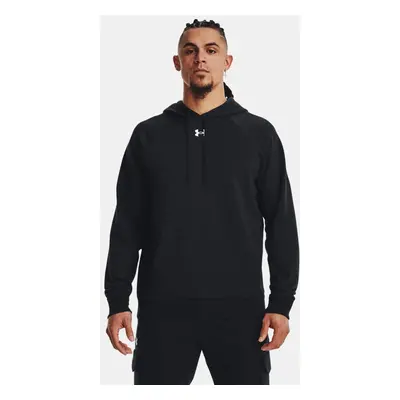 Under Armour Rival Fleece Hoodie für Herren Schwarz / Weiß XL